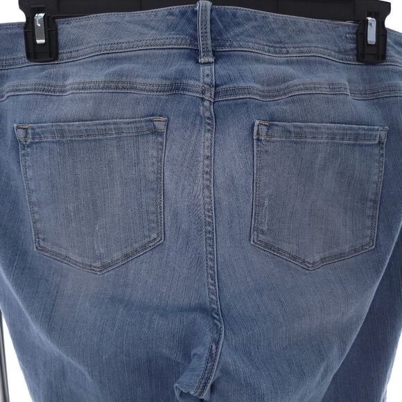 Torrid Luxe Skinny Womens 18R Denim Stretch Blue Jeans - Picture 7 of 9